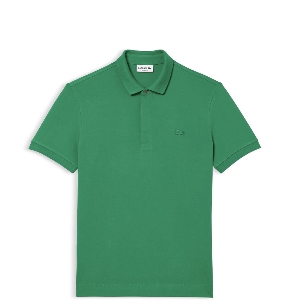 Lacoste Green Polo Shirt Classic Design